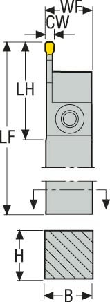 HÅLLARE CFOR1212M03