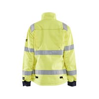 Jacka Multinorm Dam Varselgul/ Marinblå L