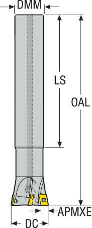 FRÄS R217.79-1.00.3-XO.2A