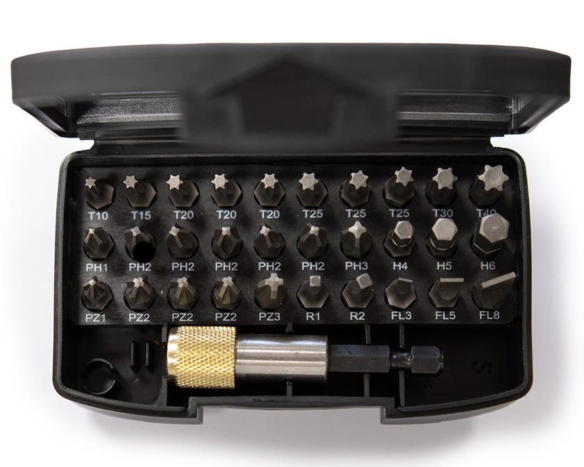 BITSBOX 31 DELAR SVART GÖHLINS