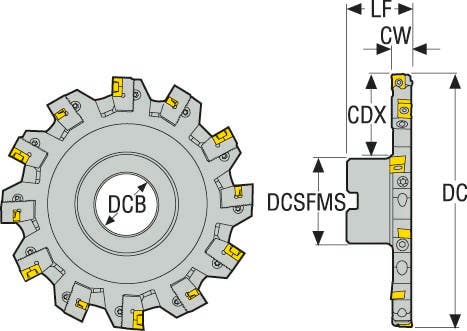 FRÄS R335.18-200.1012XL.40-7N