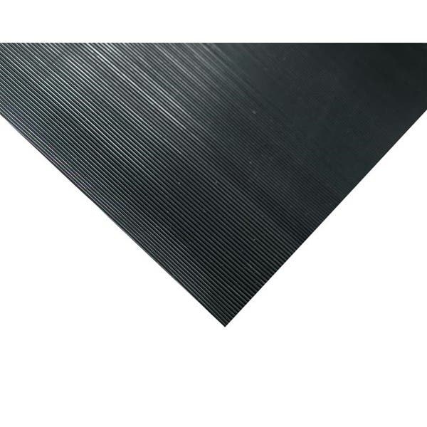 GUMMIMATTA SMALRÄFFLAD SVART 3X1400 MM