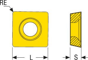 BORRSKÄR SPMX12T3AP-75 F40M