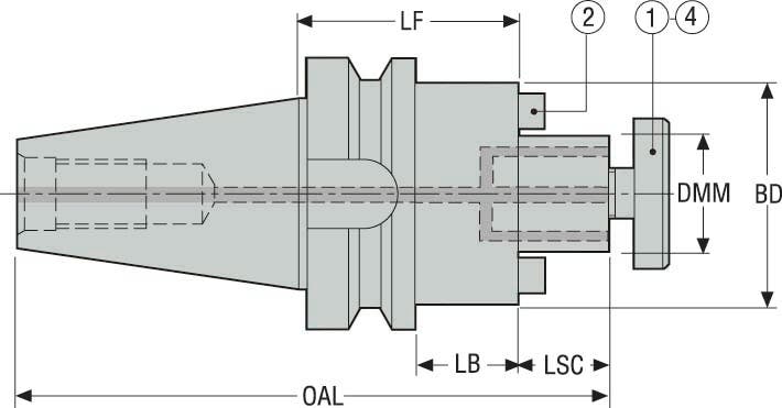 HÅLLARE BT30TFAD-SM32-045-L1