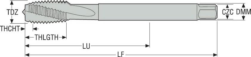 TAPP MTH-M14X2.00ISO6H-BC-P002
