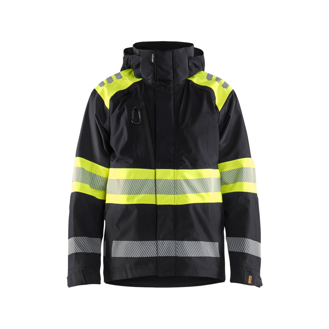 Skaljacka Varsel Svart/Varselg ul 4XL