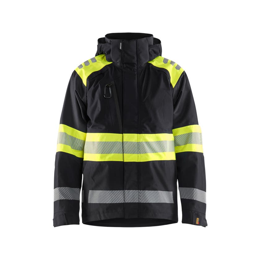 Skaljacka Varsel Svart/Varselg ul 4XL