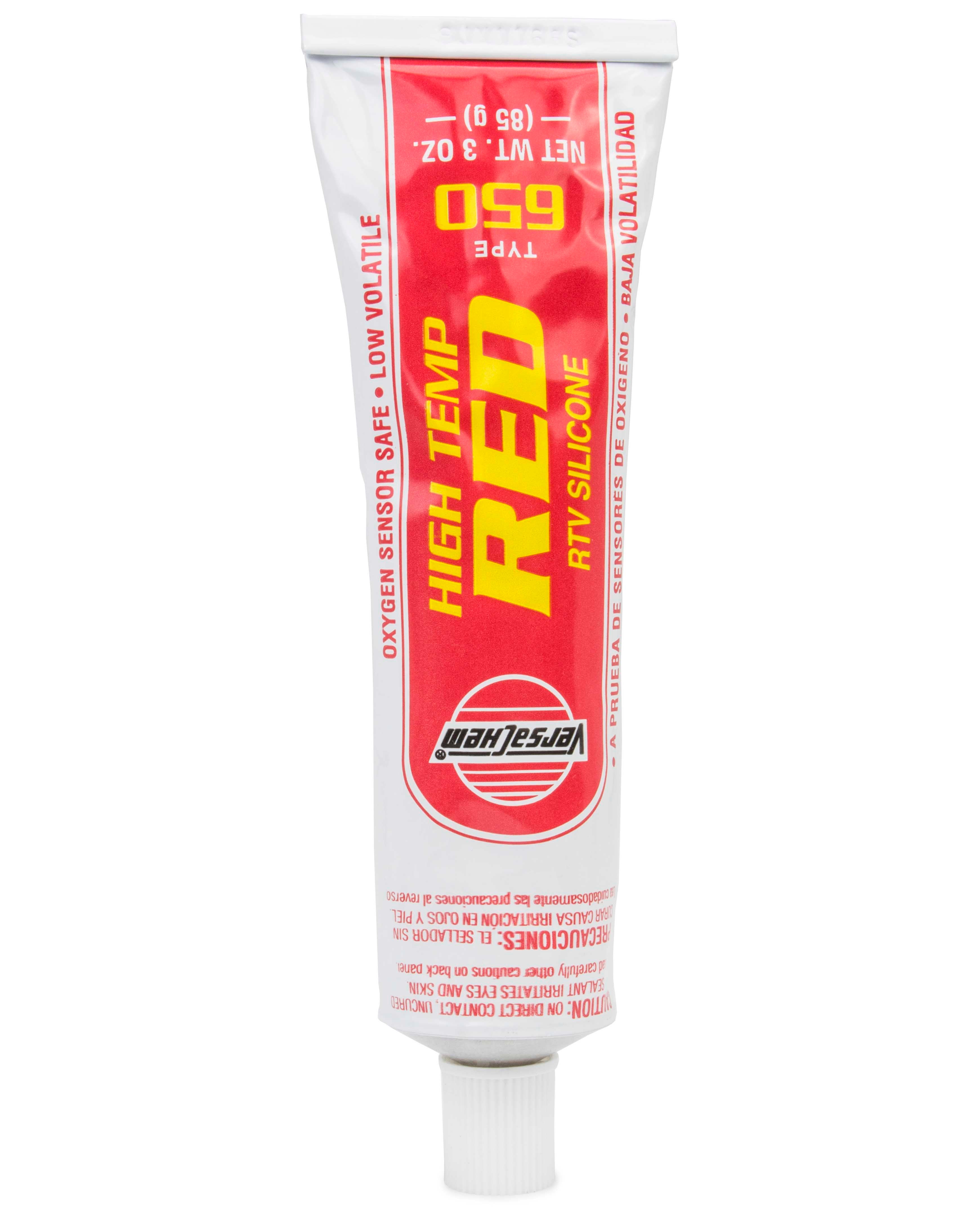 SILIKON 650, RÖD 85G HÖG TEMP
