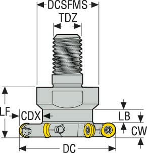 FRÄS R335.29-1240.RE-07.6N-R35 A