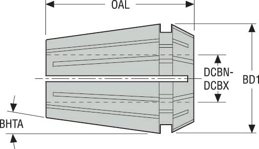 SPÄNNHYLSA ER32 9MM