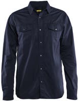 SKJORTA 32971135 MARINBLÅ XL