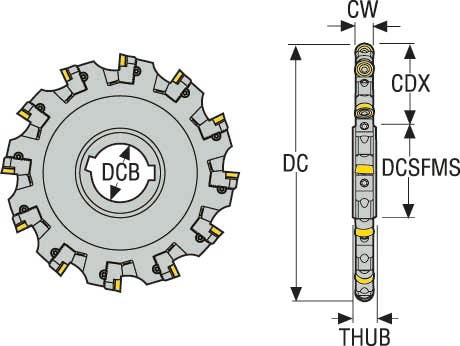 FRÄS 335.25-315.1721XL.50-10N- R10