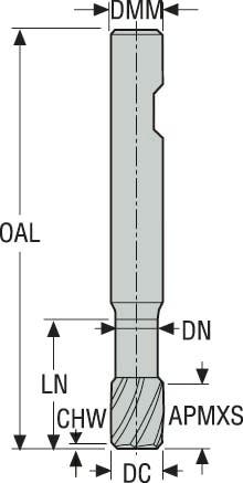 PINNFRÄS HM 170120-MEGA-64