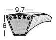 KILREM SPZ 3150/3V 1250