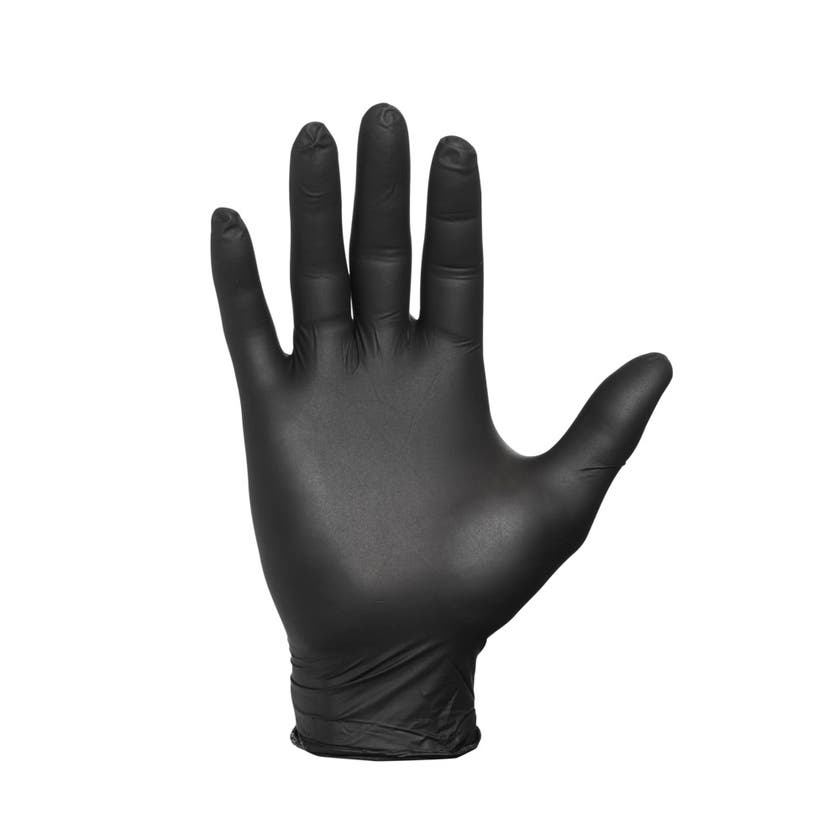 ENGÅNGSHANDSKE NITRIL S SVART 100 ST