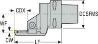 C5-CFOR-35100-06L080055-JET HÅLLARE
