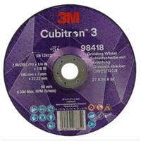 Cubitron 3 Depressed Center Gr inding Wheel, 98418, 36+, T27,
