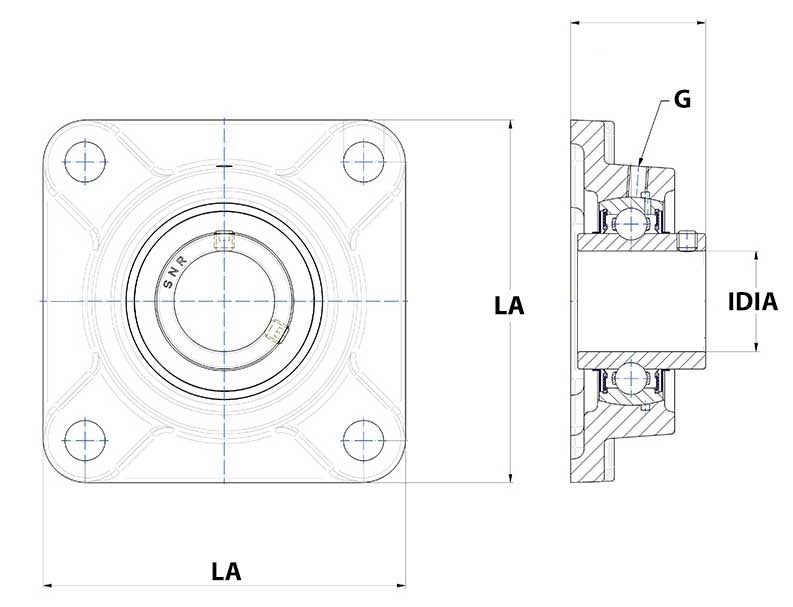 LAGERENHET SNR UCF318
