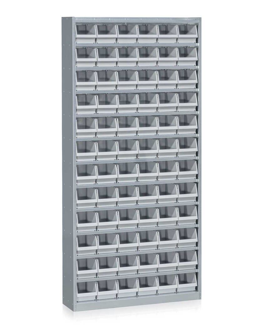 BACKSKÅP M. 72 BACKAR GRÅ