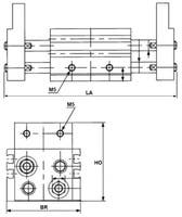 MHL2-10D BREDKÄFTADE GRIPDON 2 FINGER D