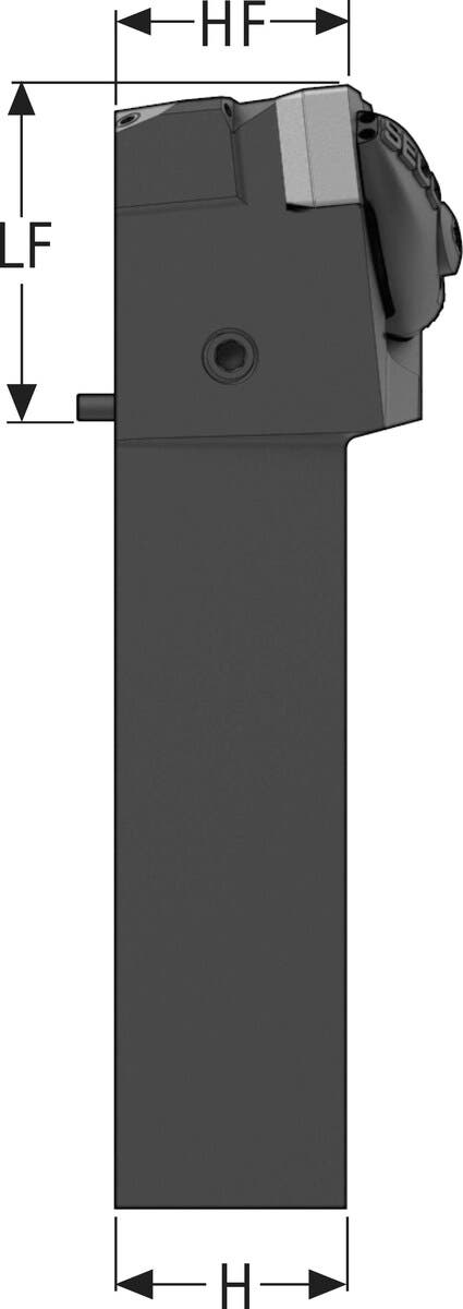HÅLLARE DCLNR2525X12JETI