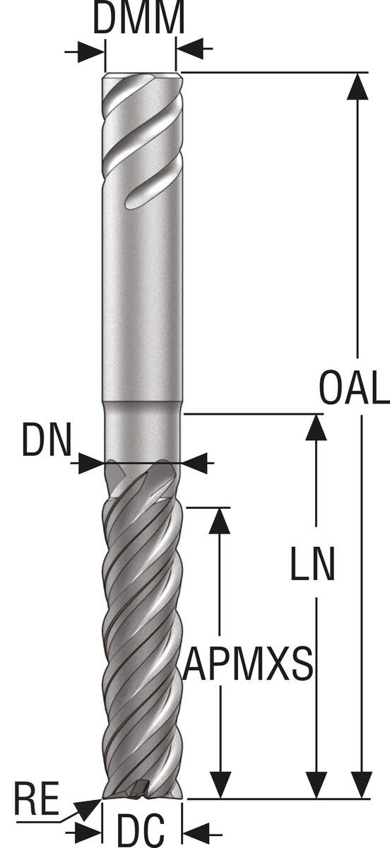 PINNFRÄS HM JS754120E3R100.9Z4 -HXT