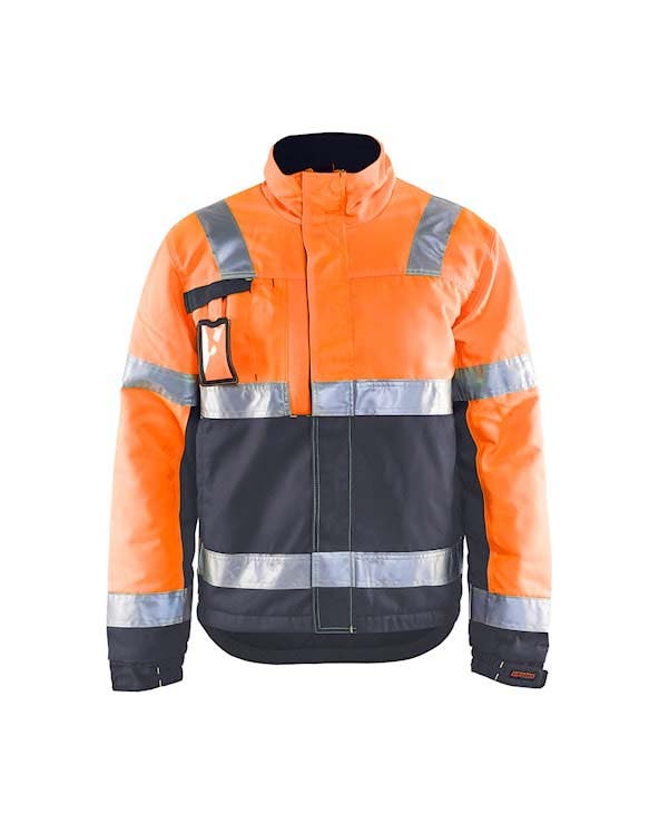 JACKA 48621811 ORANGE/GRÅ 4XL