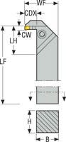 HÅLLARE CGIL2525M05L230140