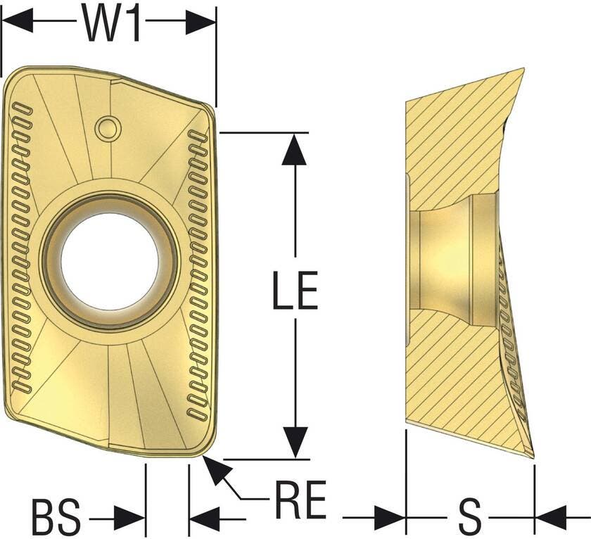 SKÄR XOMX160508TR-ME11,T350M