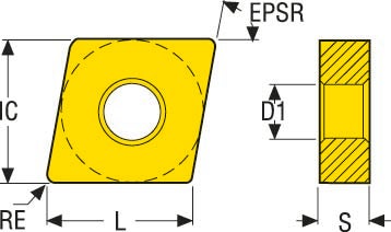 SKÄR CNMG120408-MF2,TP1030