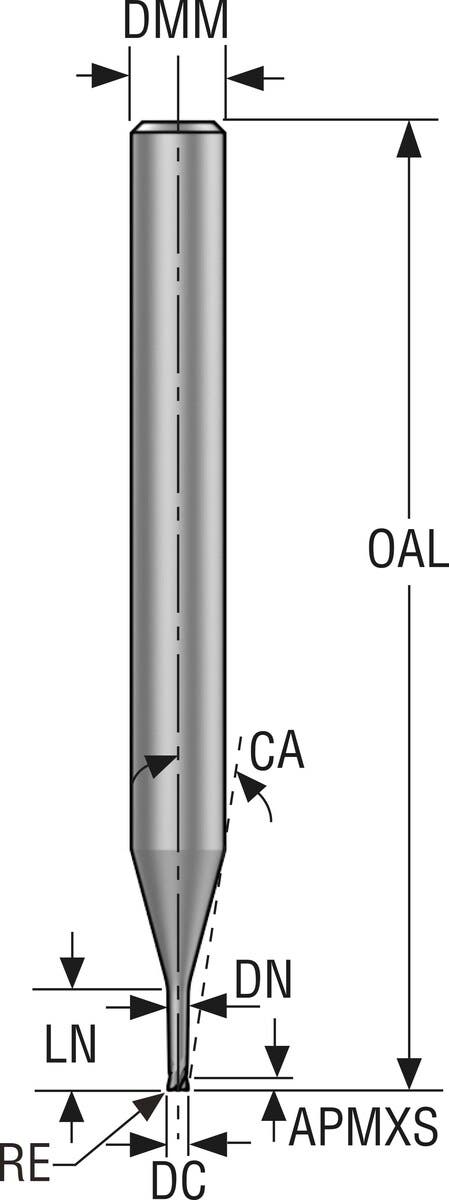 PINNFRÄS HM JME144010J2R010Z4. 0-HXT