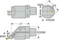 HÅLLARE C8-ASHR45-50135-32