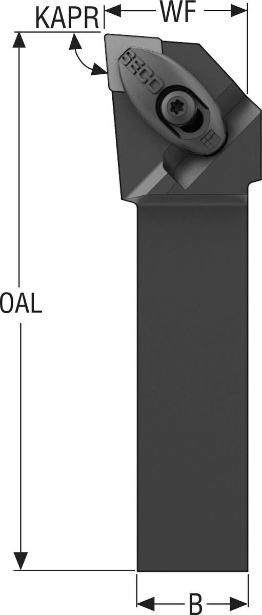 HÅLLARE DCLNR2525X12JETI