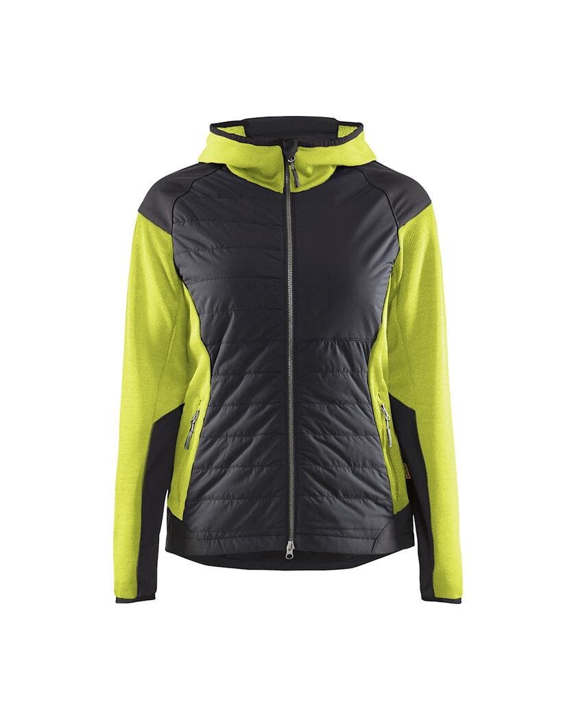 JACKA 59312117 GUL/SVART XS