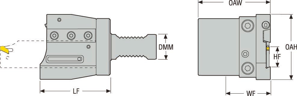 HÅLLARE L150.10-F-VDI30-20JETI