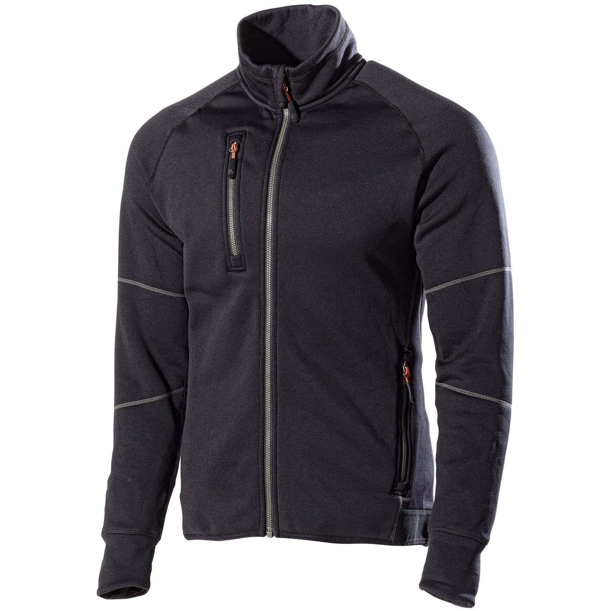 SWEATSHIRT 6024P SVART XL