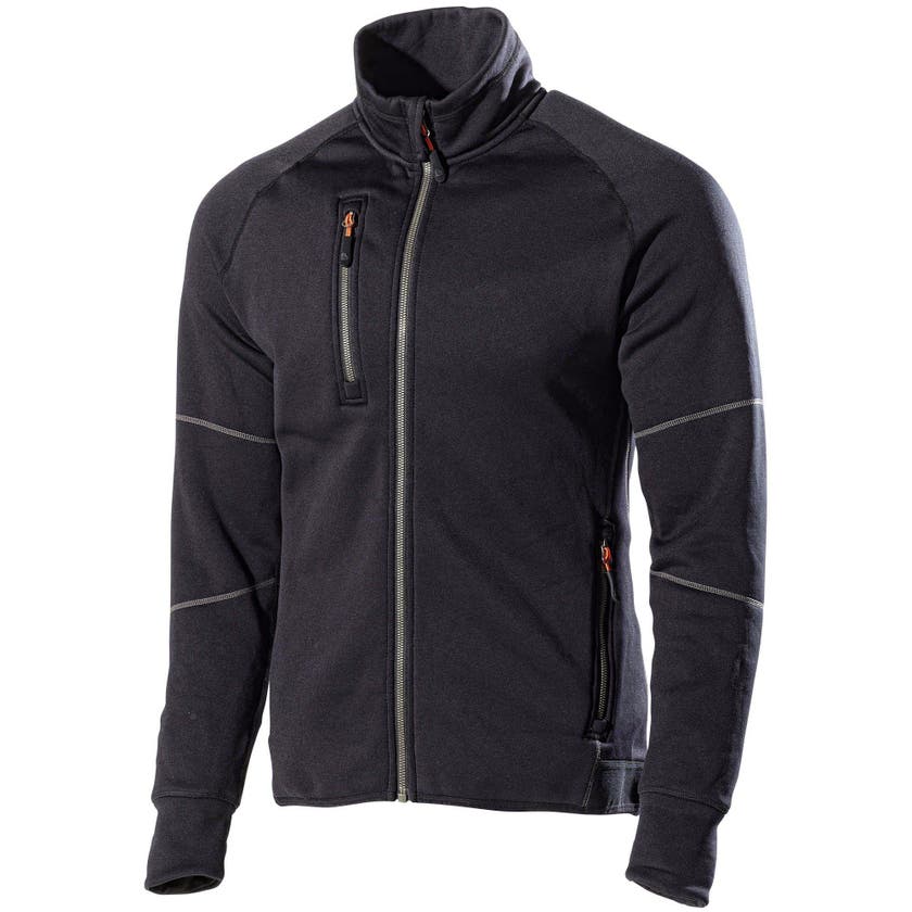 SWEATSHIRT 6024P SVART XL