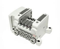 ANSL.PLATTA VV5QC11-04C6SDO-S. 4 PL INBYGGD LJUDDÄMPARE