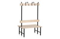 SITTBÄNK DUBBELSEKTION 1000 MM FURU