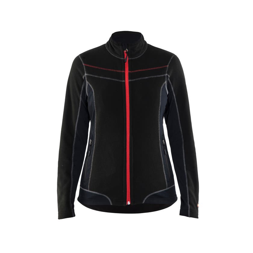 FLEECETRÖJA 49241010 SV/RÖ L