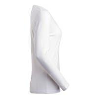 T-SHIRT LILY LDS RN LS VIT XS STORLEK