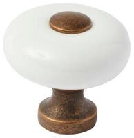 KNOPP DAG PORSLIN/OX Ø30MM