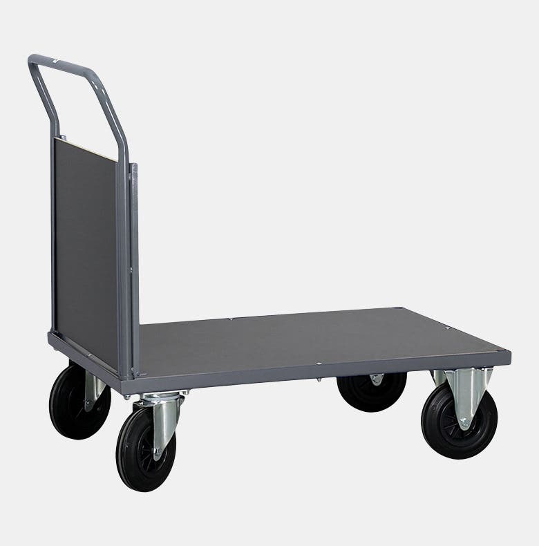 PLATTFORMSVAGN TÄCKSKIVA 1200X 800 MM GRÅ