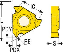 GÄNGSKÄR 16NR18UN CP200