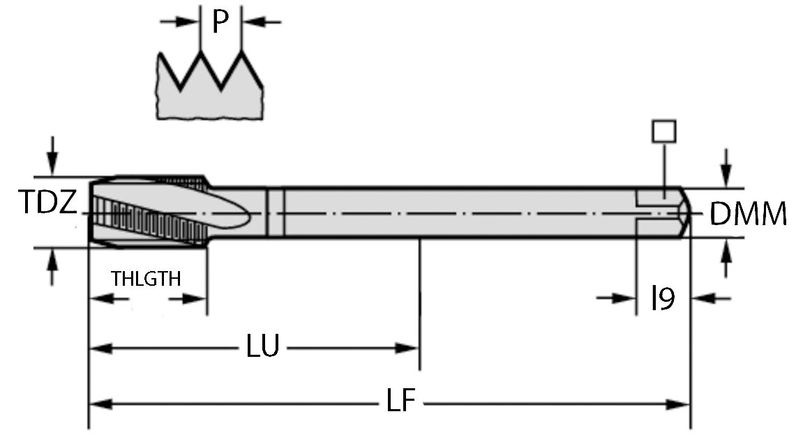 GÄNGTAPP 22466-UNC5/8