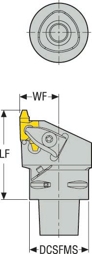 HÅLLARE C6-CER-45070-26HD