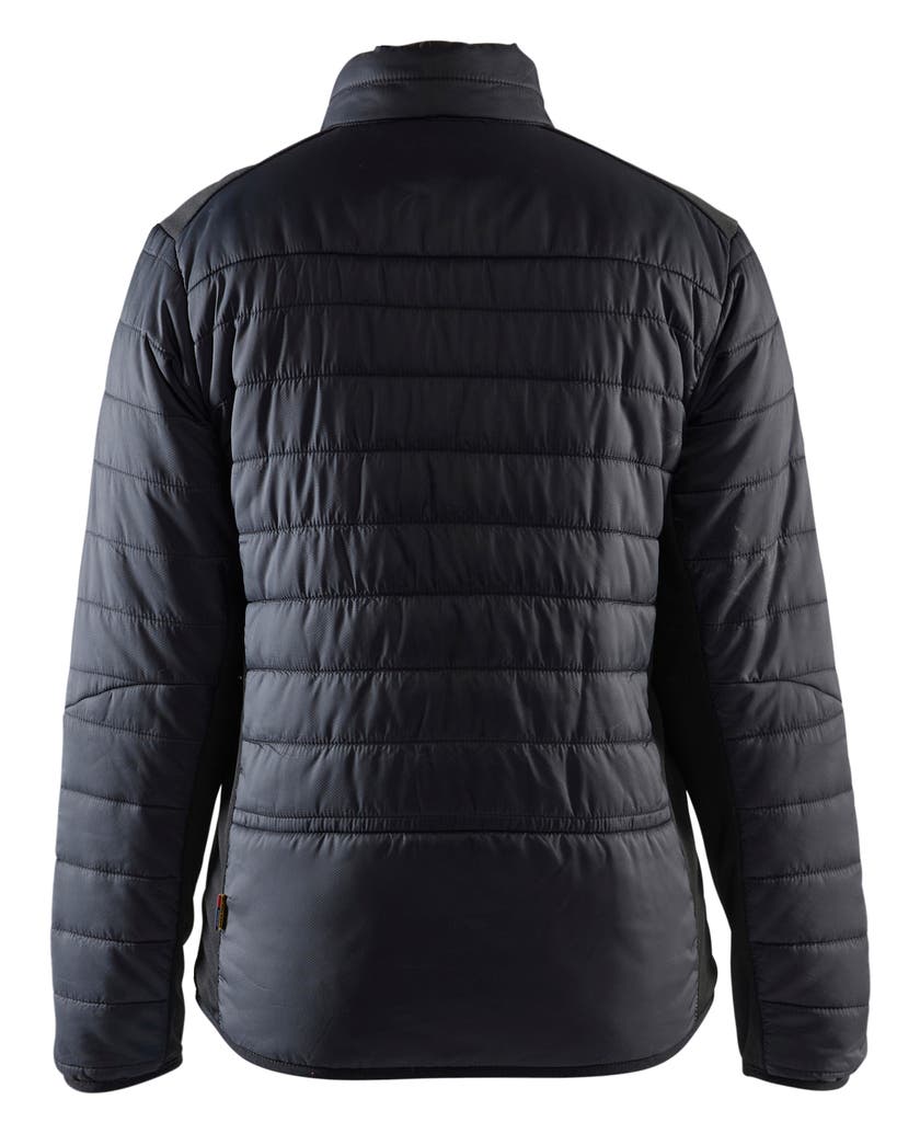 Jacka Varmfodrad Dam Svart/Var selgul L