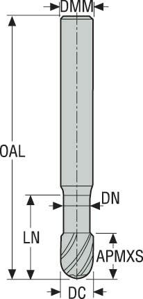 PINNFRÄS HM 660VL040-DIAMOND