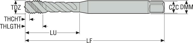 TAPP MTH-M3.5X0.60ISO6HX-BC-P0 03