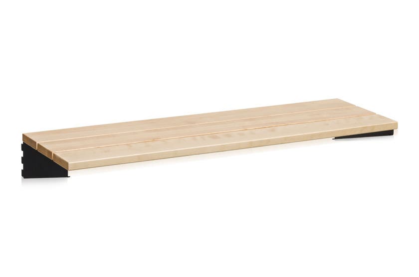 Sittbänk 900 mm Massiv Björk S varta Konsoler